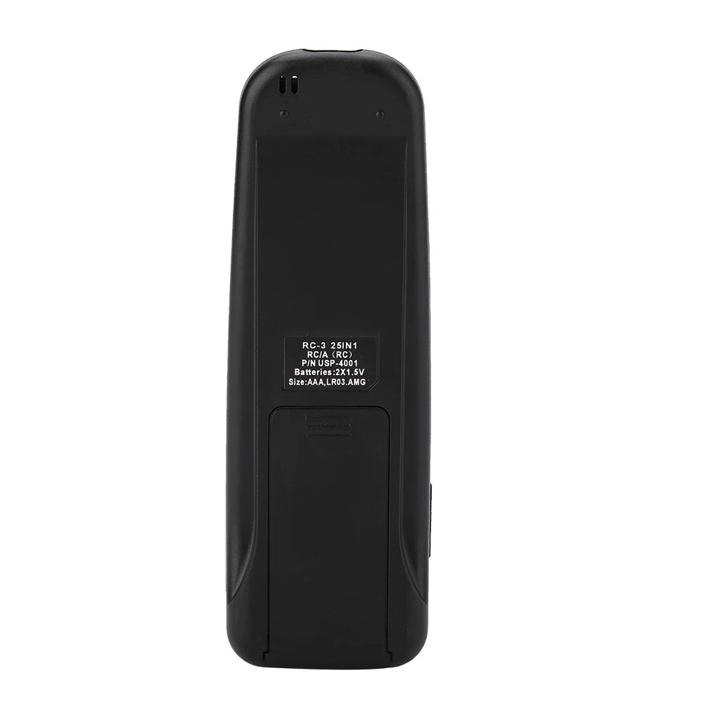 Air Conditioning Remote Control Replacement 25 in 1 Air Conditioner Remote Control for Electra/ Airwell/ Emailair/ Elco RC-3