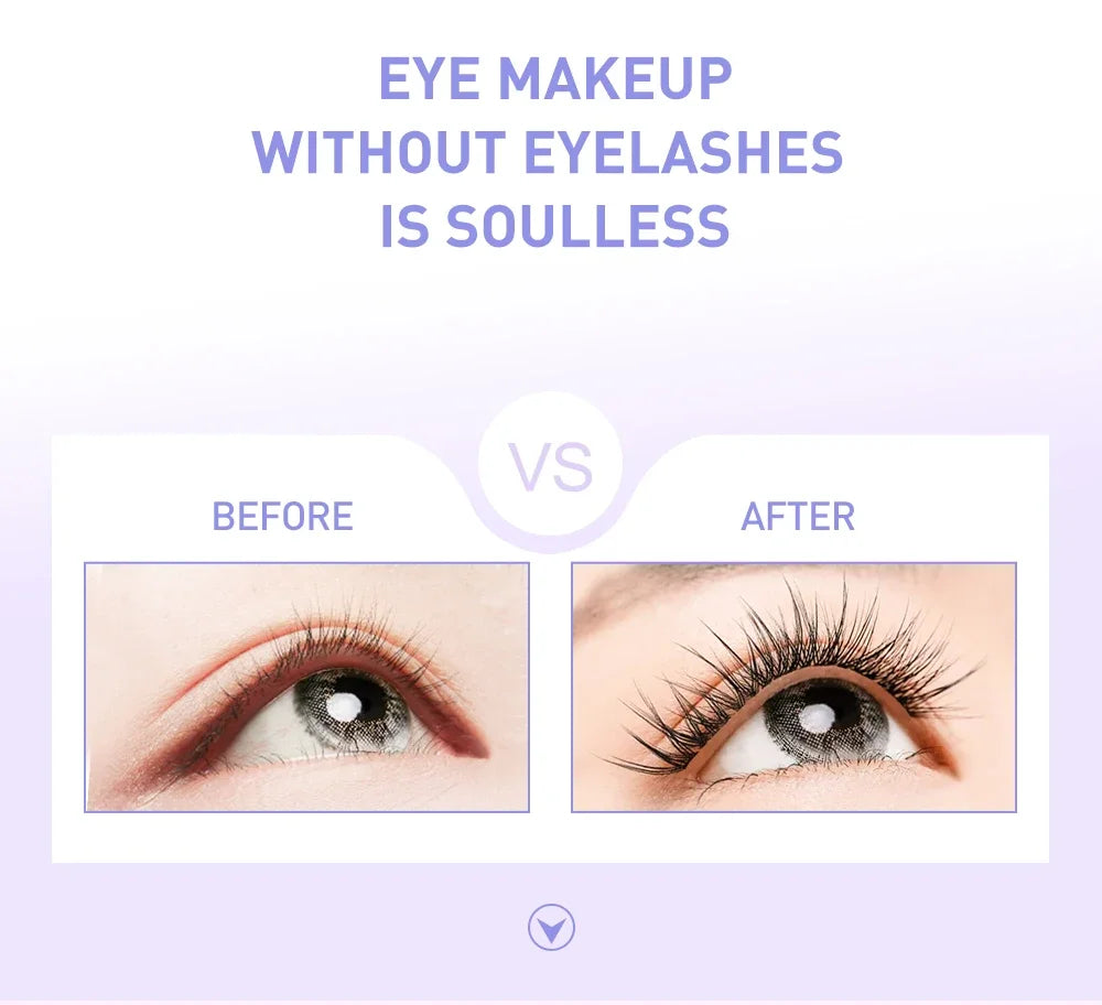 Fish Tail Cluster Eyelash A/M Shape Spikes Lashes Individual Dovetail Makeup Extension Wispy Premade Fans Natural Fluffy 3Rows