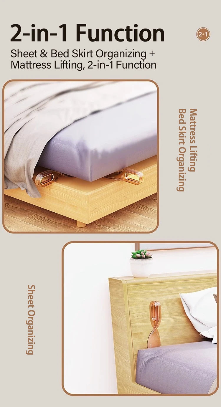 Portable Sheets Changing Tool Plastic Mattress Lifter Home Bed Sheet Tucker Tool Change The Durable Bed Moving Help Tool YFJ011