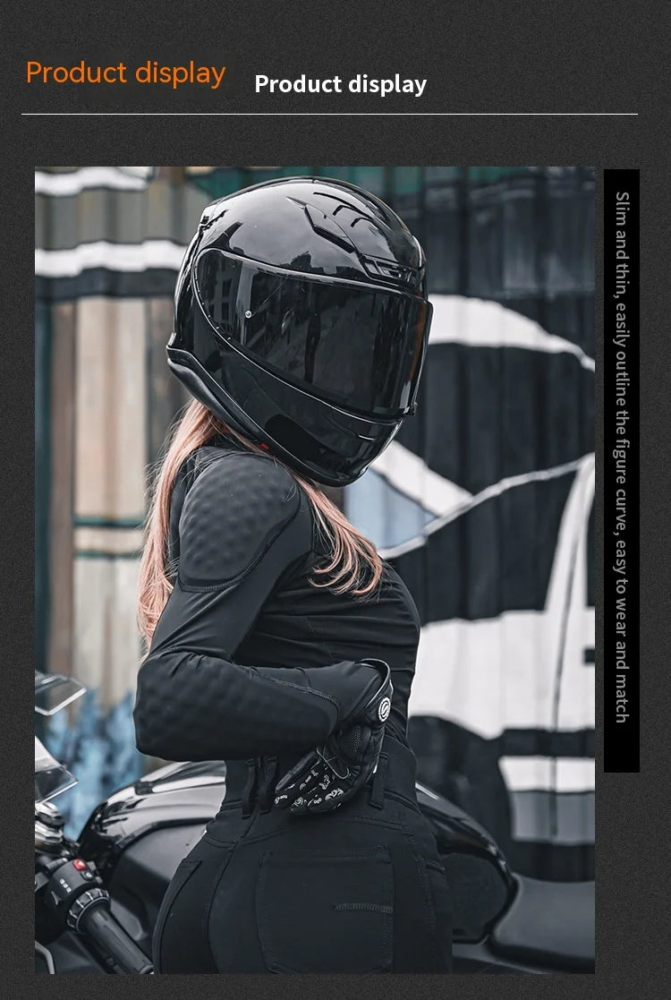 Women Motorcycle Jacket CE Approved Motorcycle Body Armor Summer Downhill Motorbike Protection Moto Racing Jacket Clothing