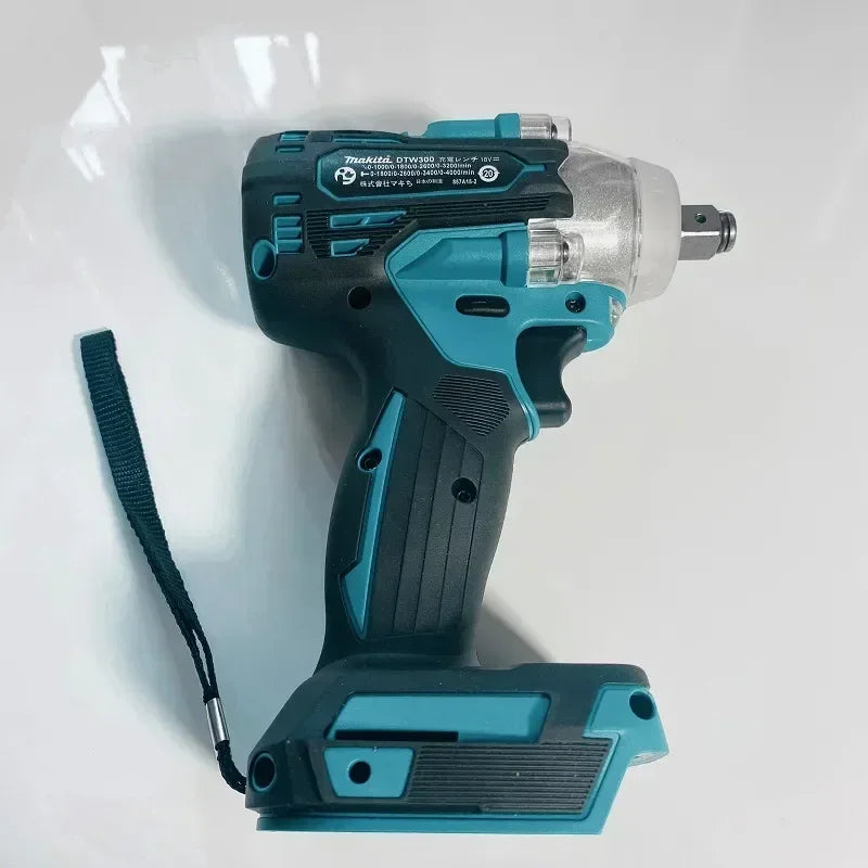 Makita Brushless Electric Wrench Impact Wrench Strong Lithium Battery 18V Lithium Battery Wrench Electric Wind Gun Dtw300