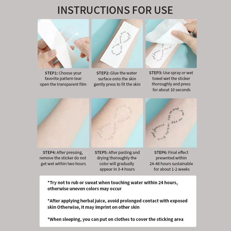 Rose, cool temporary tattoo stickers, durable waterproof, semi permanent herbal tattoo stickers