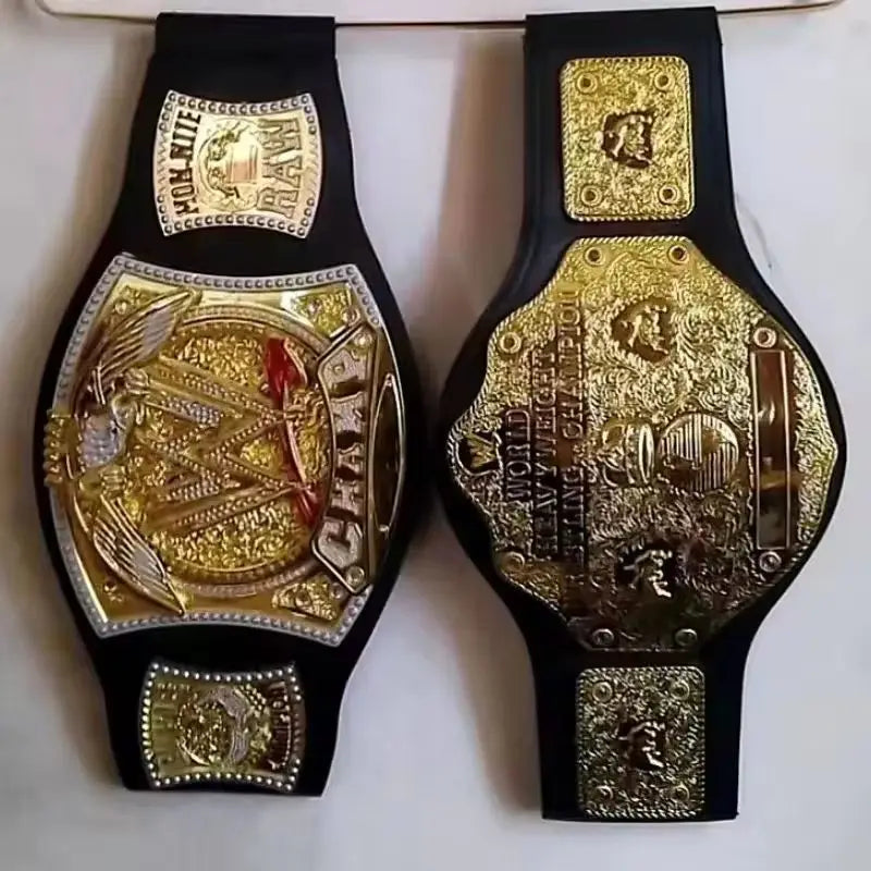 High Quality Boxing Champion Belt Toys Championship Gold Belt Ornaments Occupation Wrestling Gladiator Cosplay BoyBirthday Gift