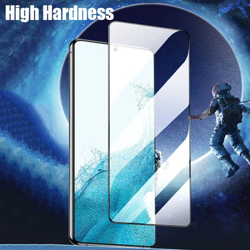 2PCS Fingerprint Unlock Tempered Glass For Samsung Galaxy S25 S24 Ultra S23 S22 Plus S21FE S23Fe S24Fe Screen Protector Glass