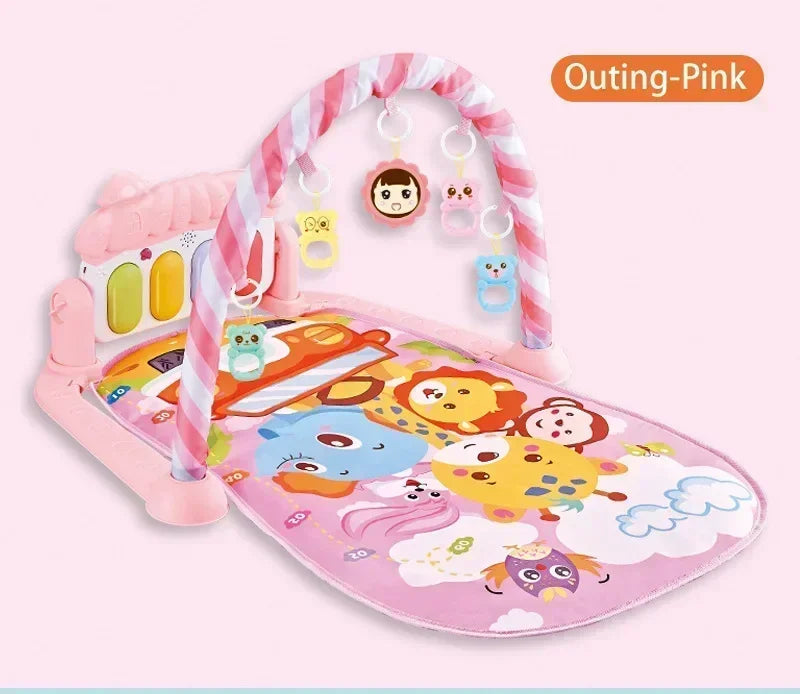 Baby Toys Music Pedal Piano 0-1 Year Old Newborn Piano Game Pad Toddler Christmas Gift Mother and Child Supplies New