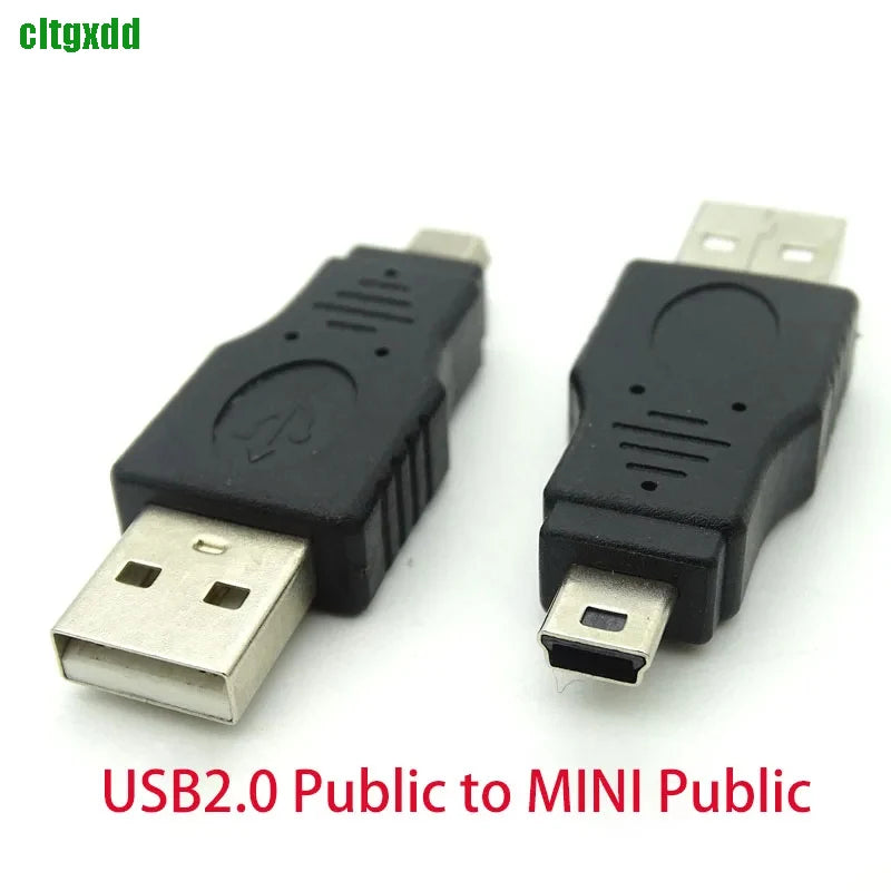 Cltgxdd USB 2.0 Adapter Adapter Mini 5P To A Male Female Micro To USB Android Data Side T Port Converter Selector Connector