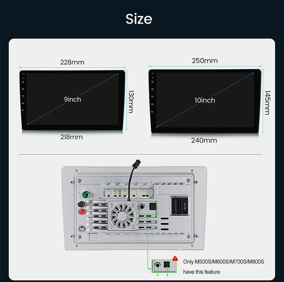 MEKEDE New Android System 7862 8Core DSP Car Multimedia for VW Toyota Universal Autoradio with Carplay RDS GPS BT 4G LTE 5G Wifi