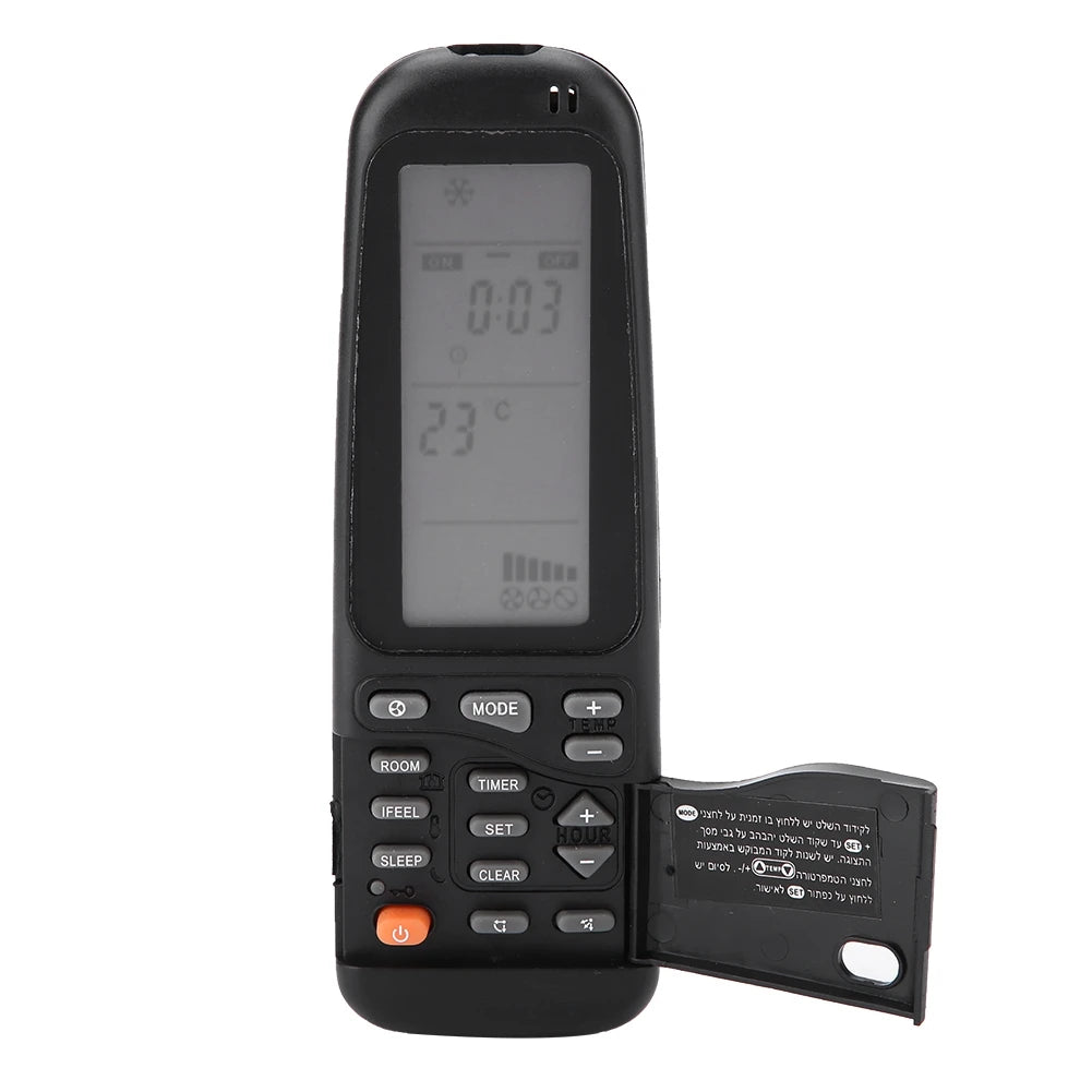 Air Conditioning Remote Control Replacement 25 in 1 Air Conditioner Remote Control for Electra/ Airwell/ Emailair/ Elco RC-3