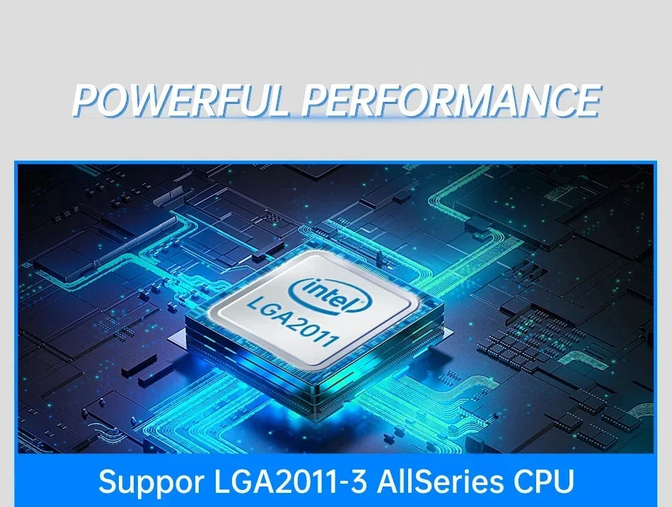 SOYO X99 Motherboard Set with Intel Xeon E5 2650 V4 CPU & Dual-channel DDR4 16Gx1 2133MHz RAM for Gaming Computer Components