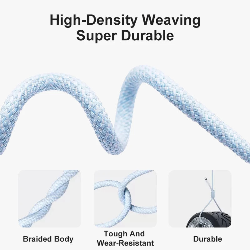 20W PD USB to Lightning Charger Cable for iPhone 14 13 12 11 Pro Max Mini Fast Charge for Apple X XS XR 8 Plus SE Braided Cable
