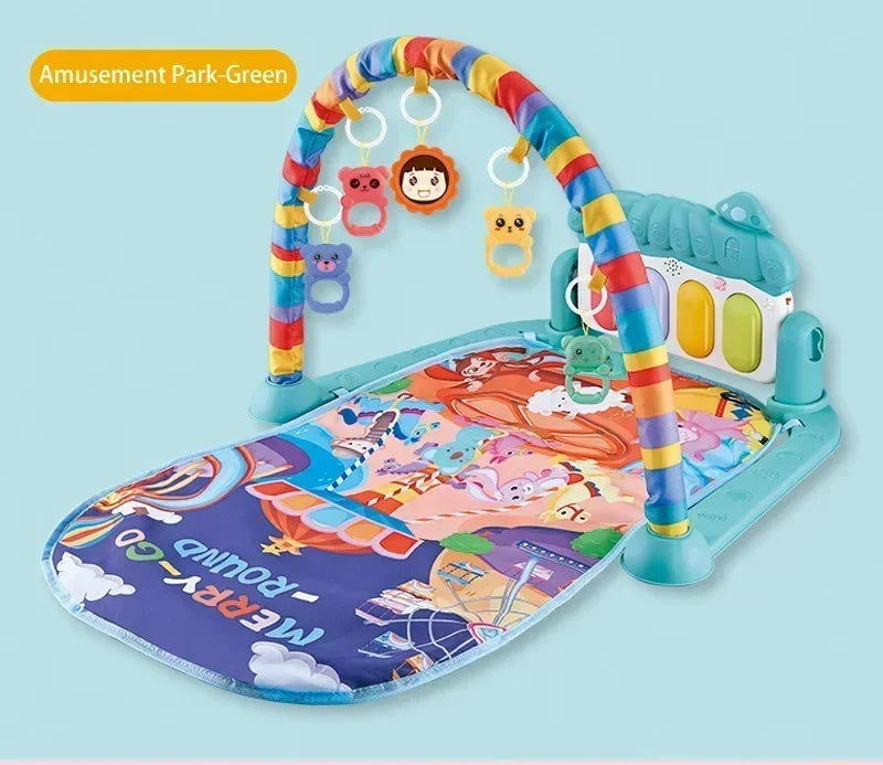 Baby Toys Music Pedal Piano 0-1 Year Old Newborn Piano Game Pad Toddler Christmas Gift Mother and Child Supplies New