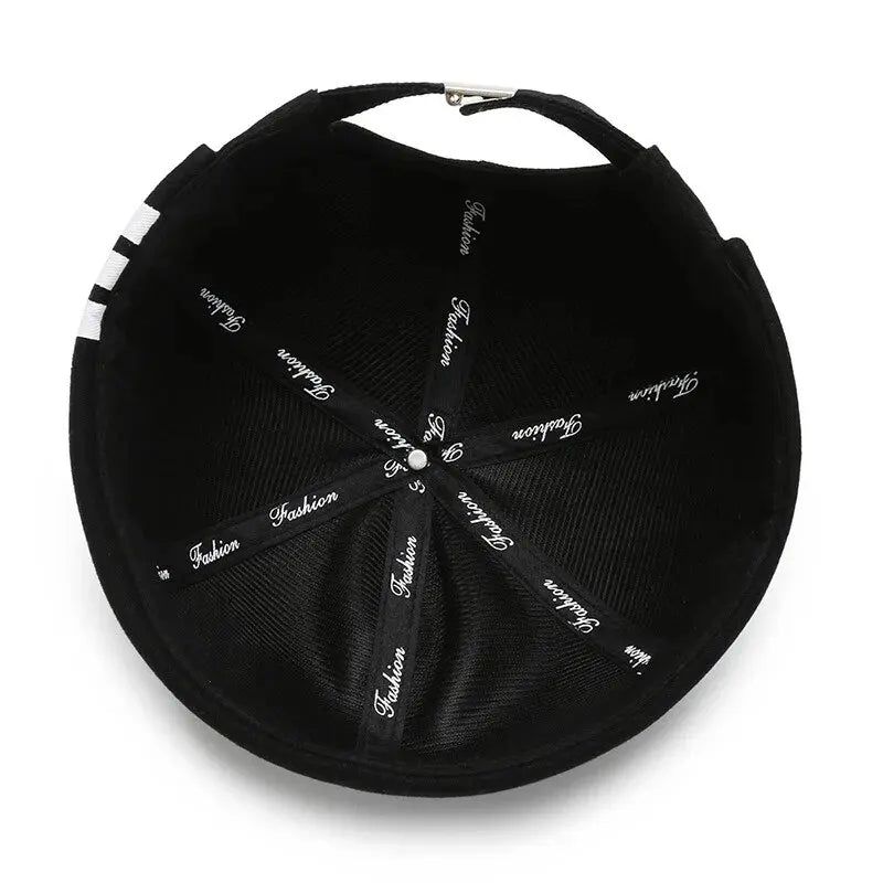 Guppi Hat Female Niche Tide Korean Version Of Japanese Hip-Hop Hat Personality Beanie Round Hat Sailor Landlord Hat Man