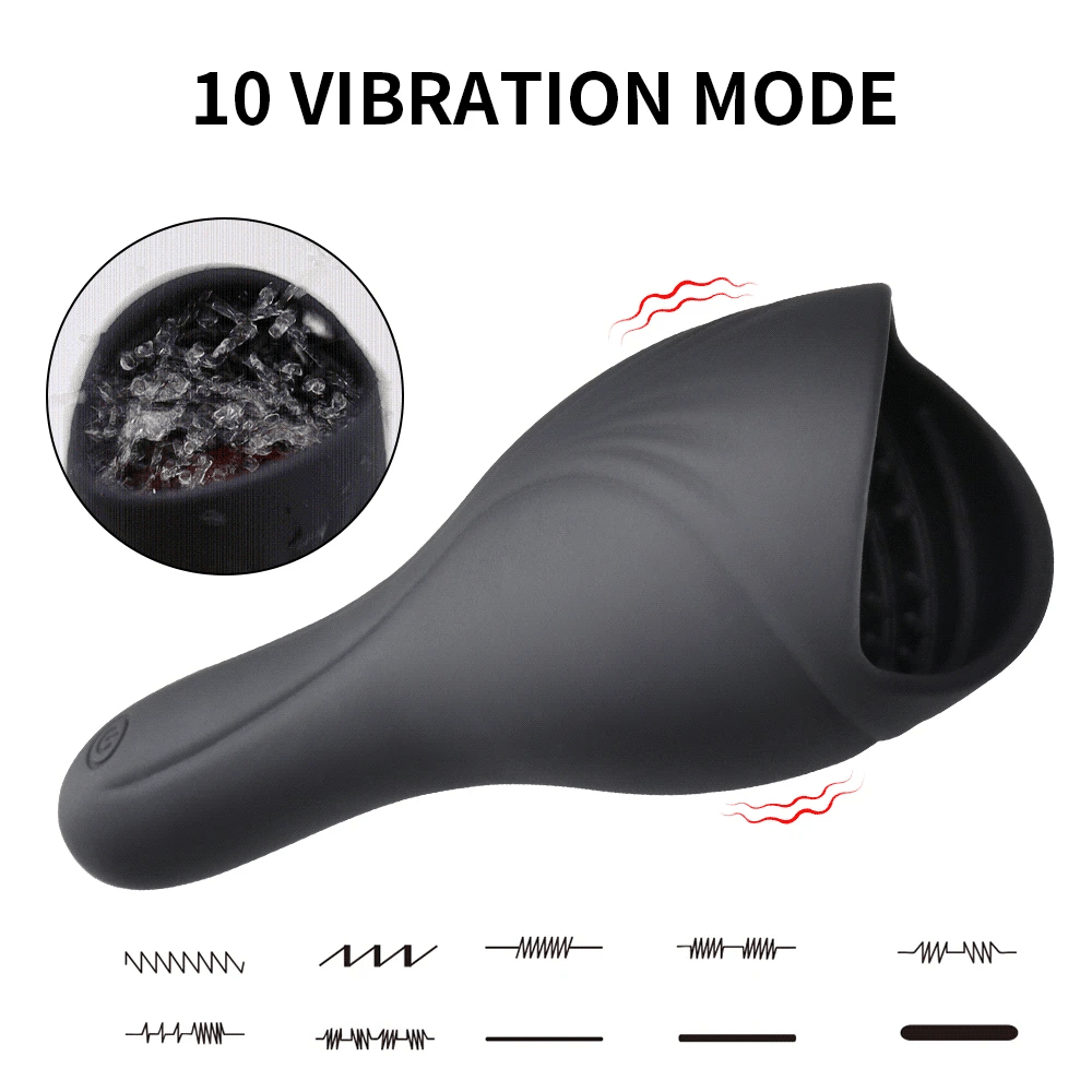 Automatic Rotating Vibrating Male Masturbator Penis Massage Vibrator Real Oral Sex Glans Delay Trainer Masturbation Toys for Men