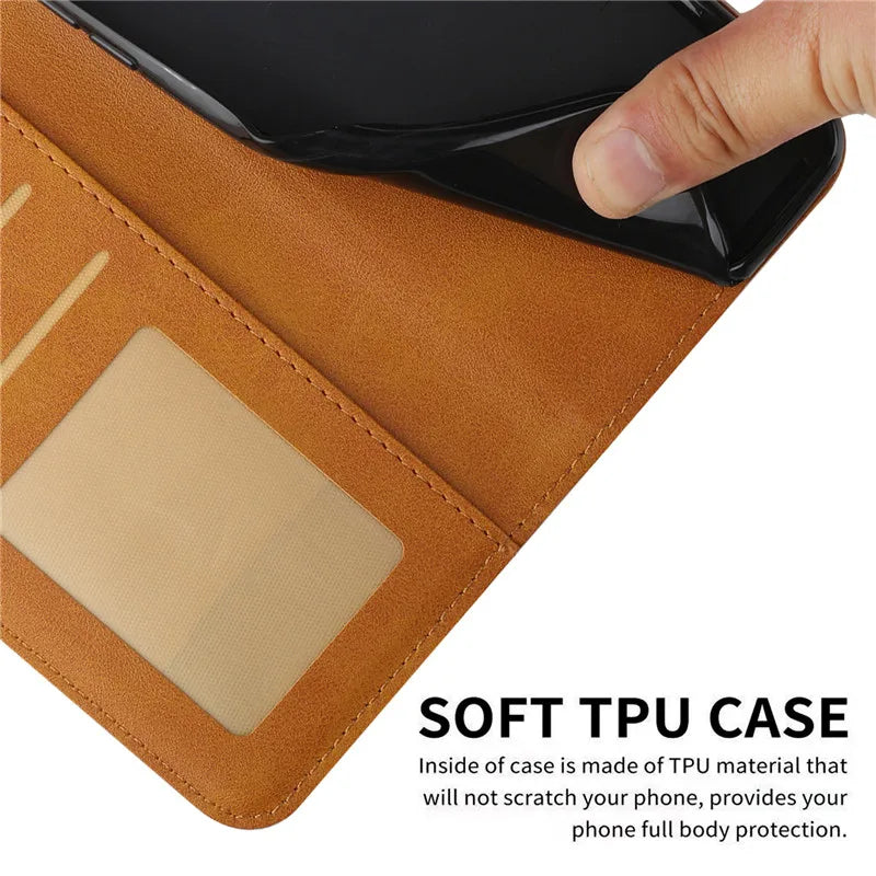 Leather Flip Spark40 Case on For Tecno Spark 40 40c Pro Plus 4G Camon 40 Pro Coque Magnetic Cases Stand Wallet Phone Cover