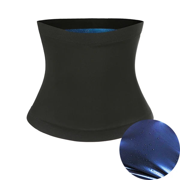 Hot Sauna Sweat Belt Body Shapers Waist Trainer Slimming Workout Gym Fitness Belt for women Abdomen Fat Burning Shapewear