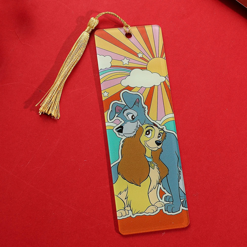 Yellow puppy bookmark, simple and portable, student birthday gift or anniversary gift.