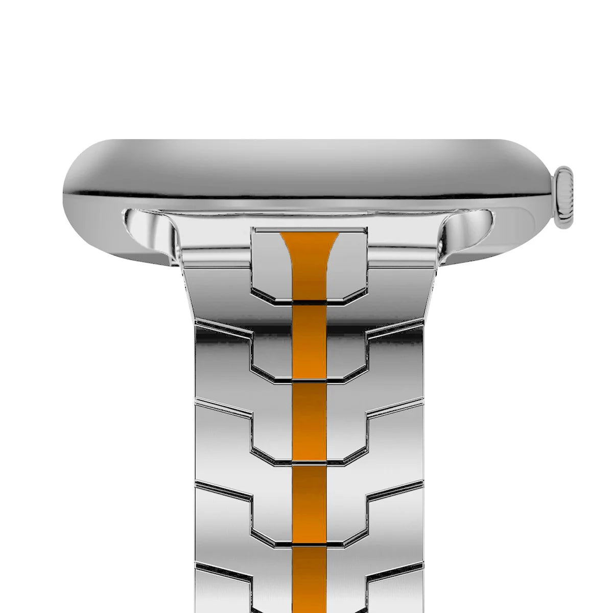 Luxury Stainless Steel Strap Suitable for The Google Pixel Watch 1/2/3 41mm Armor-like Metal Unibody Strap