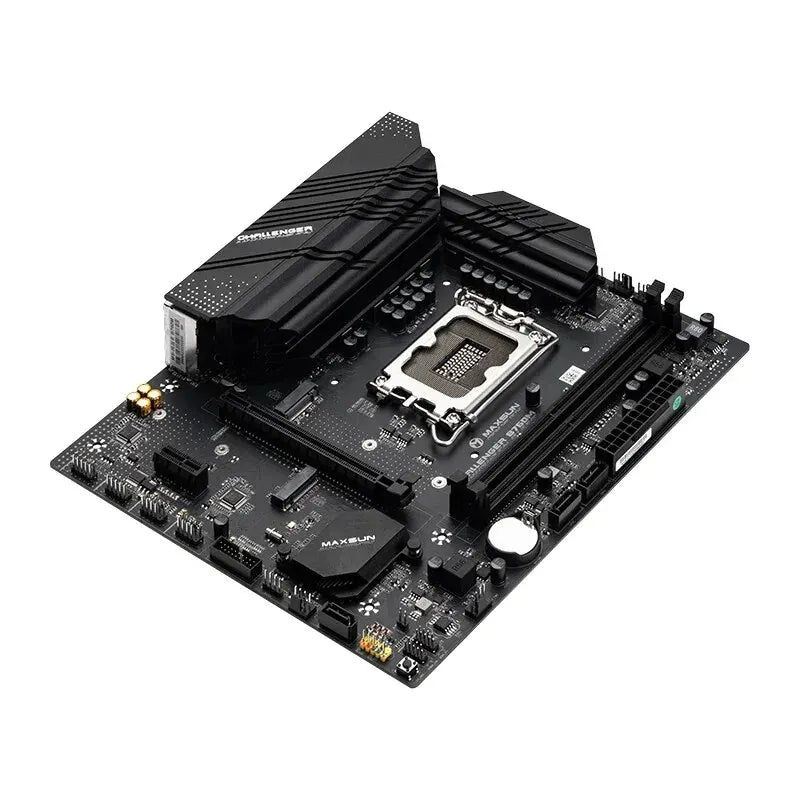 MAXSUN B760M Motherboard LGA1700 DDR4 SATA3 M.2 Supports Intel 13th 12th CPU 12400 12900 13600K/F Desktop Computer Components