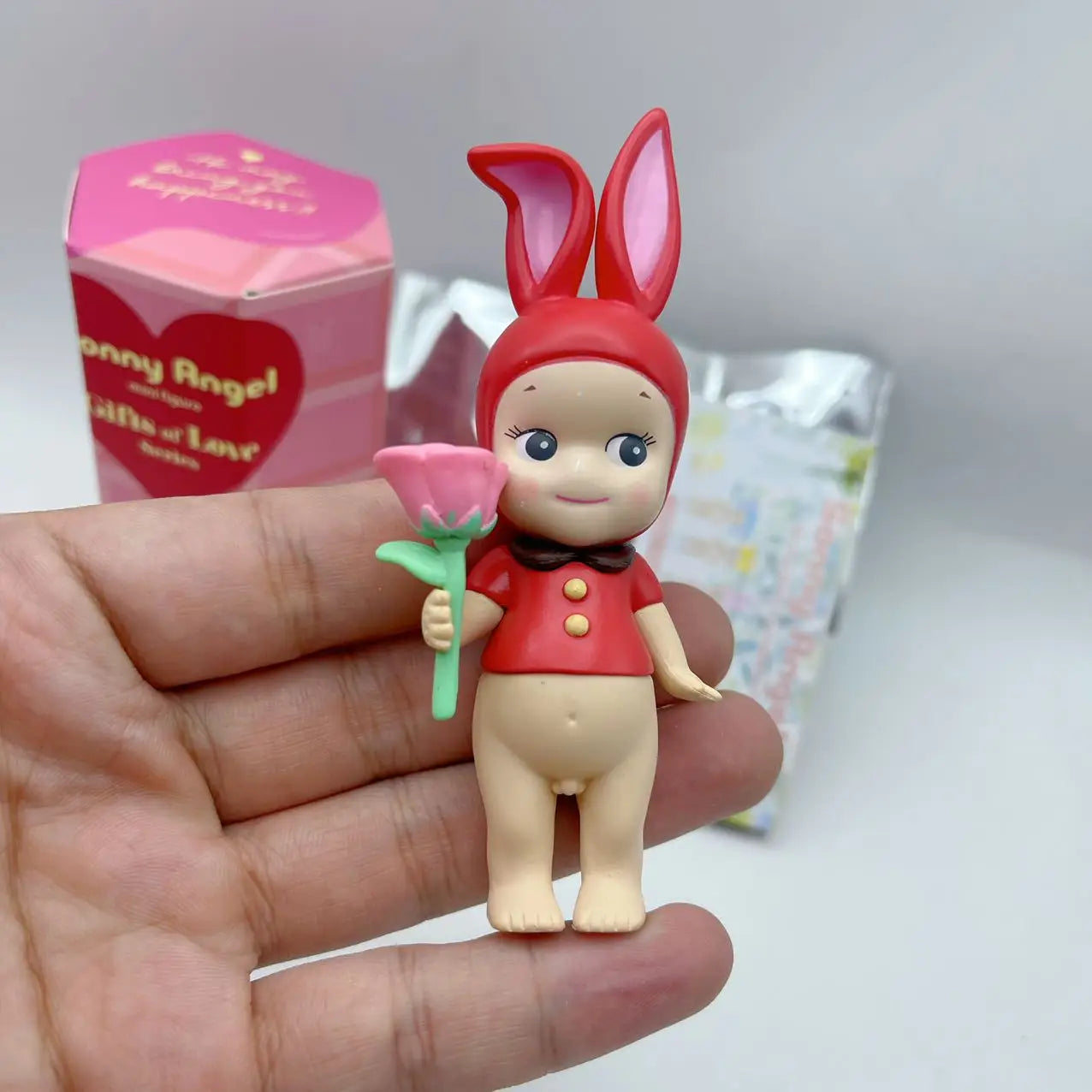 New Hot Sonny Angel Gifts Of Love Series Model Limited Collection Figure Cartoon Desktop Blind Box Xmas Valentine'S Day Gift Toy