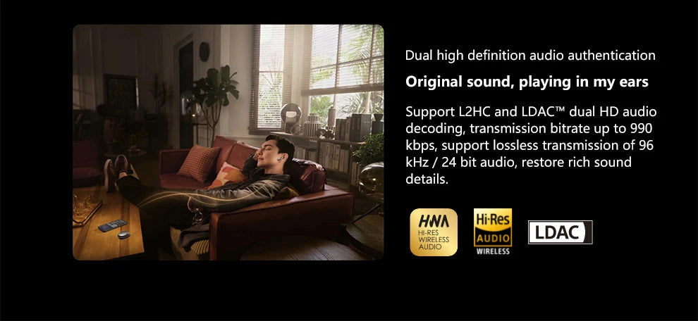 Original Huawei Freebuds 5 Earphones TWS Wireless Bluetooth 5.2 Headphones Active Noise Reduction Earbuds LDAC Hifi IP54 Headset