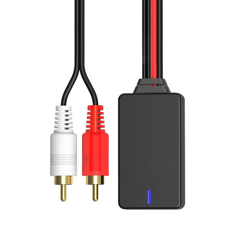 Car Wireless Bluetooth Receiver Module Bluetooth 5.0 Music Radio Stereo Audio Cable Adapter 2RCA Connector Music AUX Adapter