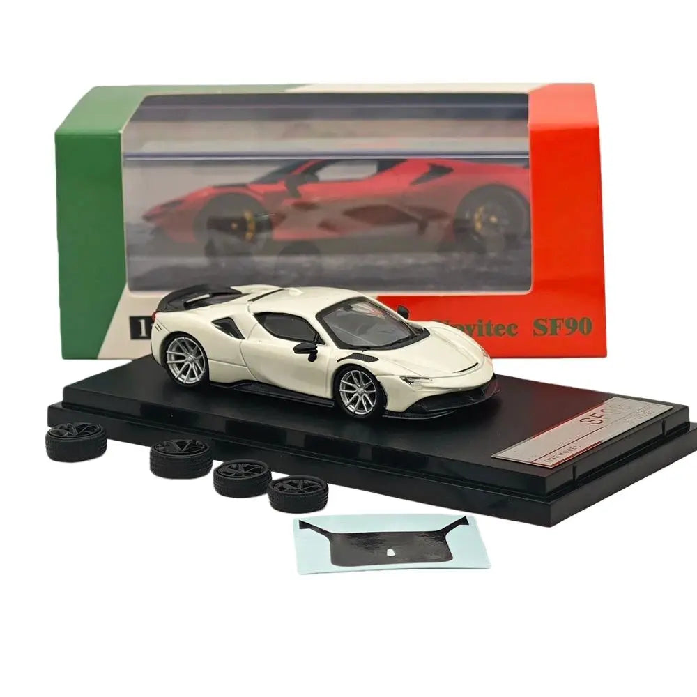 Fine model FM 1/64 Scale SF90 Diecast Models Car Collectible Christmas Gift
