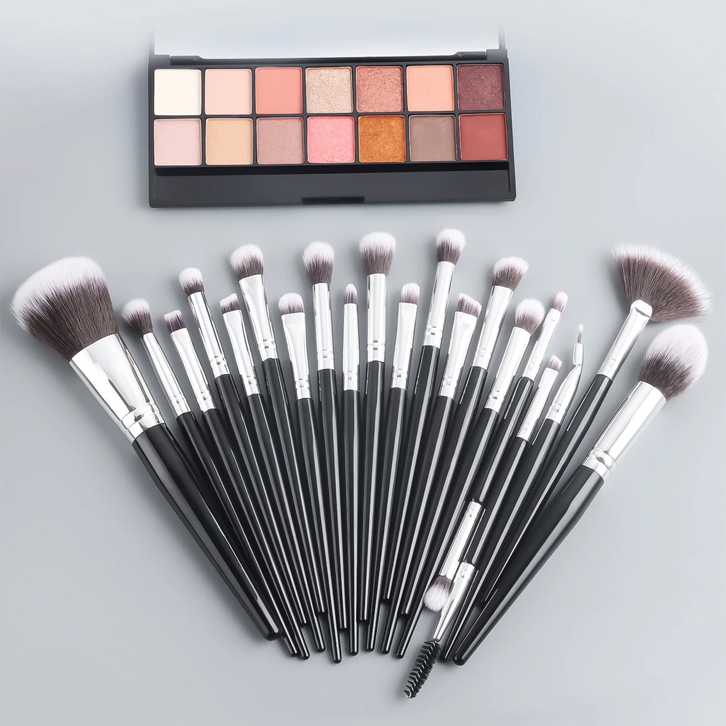 Makeup Brush Sets , 20pcs Plastic Daily Durable multifunctional makeup brush for Mascara, Eye Shadow,Foundation