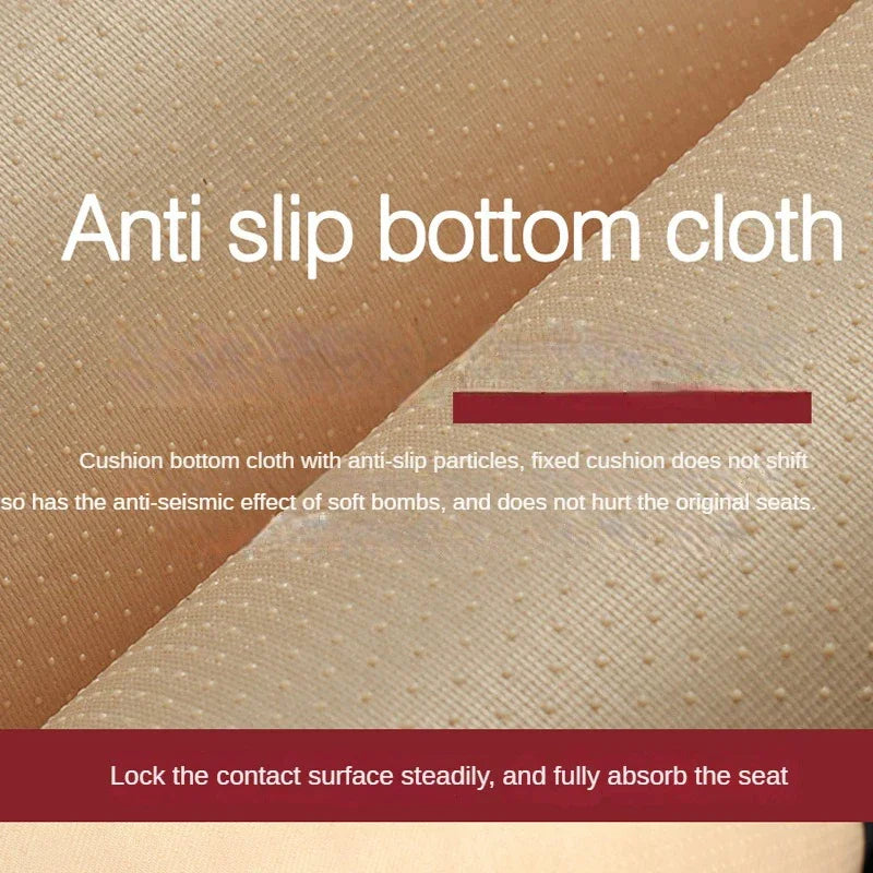 Kcimo Universal Pu Leather Car Seat Cover Seat Back Soft Cushion Minimalism Seat Cushion Chair Carpet Pad Auto Accessories