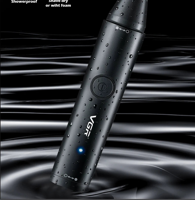 VGR Nose Hair Trimmer Professional Mini Hair Trimmer Electric Nose Trimmer 2 In 1 Rechargeable Waterproof V 613