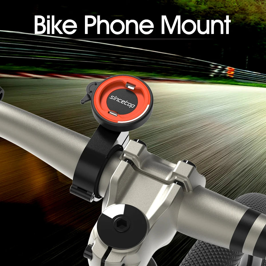 Motorcycle  Phone Holder Bicycle Phone Mount Moto MTB Road Mountain Bike Cellphone Bracket Accessories Quick Attach Lock
