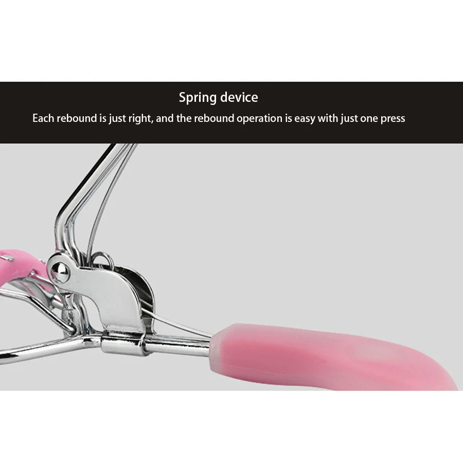 Silicone Handle Eyelash Curler Practical Eyelash Curler Wide Angle Curler Suitable For Beginners In Beauty And Makeup Tools