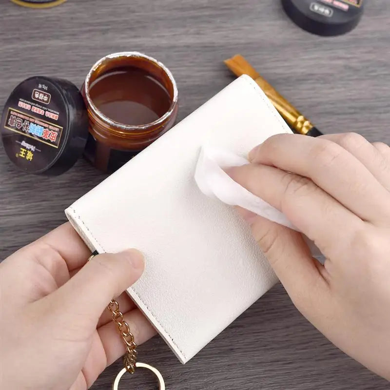 50g/Bottle Leather Coloring Pigment Dye Liquid Leather Repair Refurbish For Car Seat Bag Shoes Sneakers Leather Skin Care Crafts