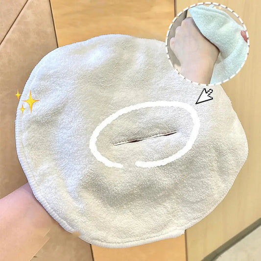 Hot Compress Face Towel Pore Clean Wet Compress Cotton Mask Face Towel Beauty Moisturizing Facial Skin Care Bathroom Supplies