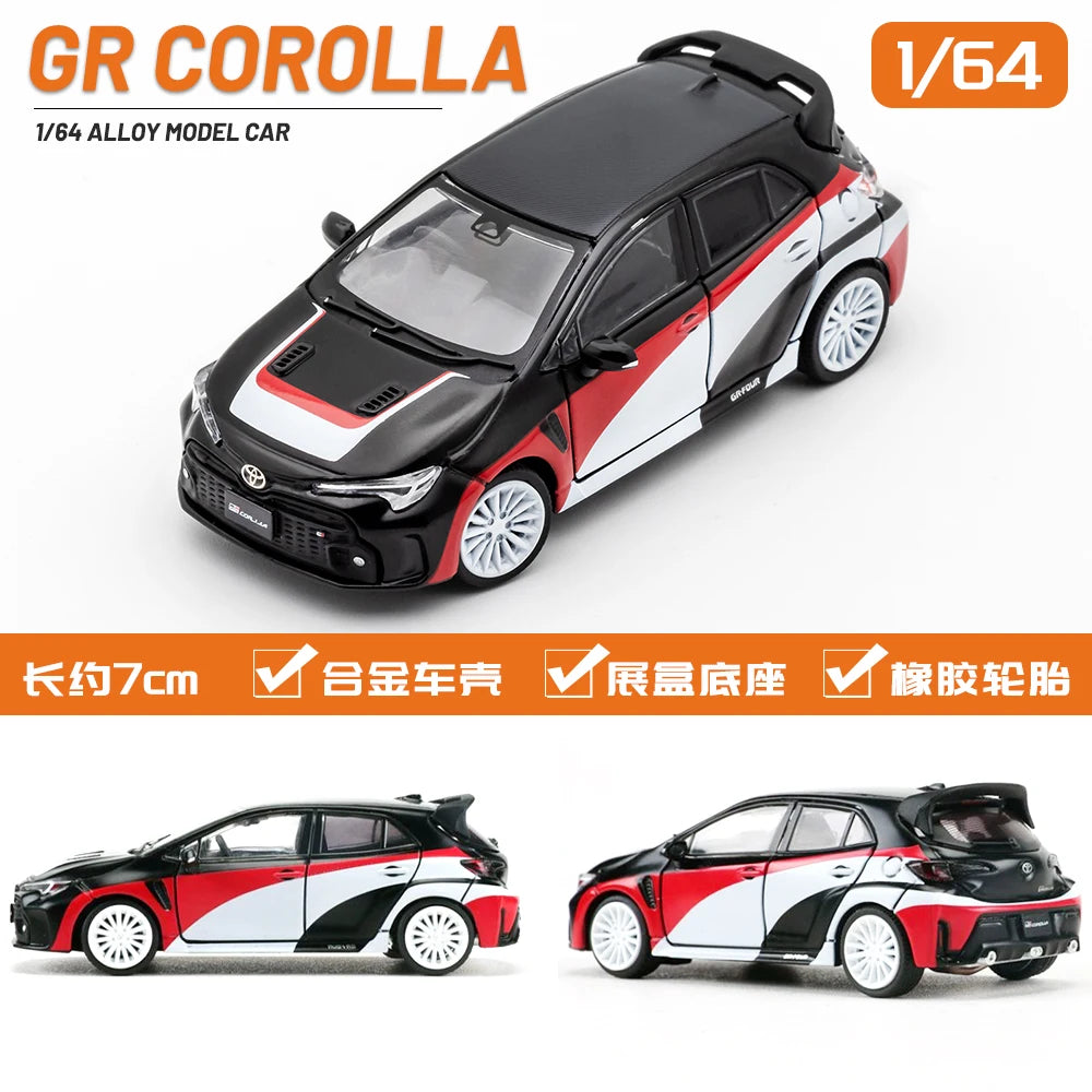 GCD 1/64 Scale Alloy Car Model Collection Premium Diecast Model Car Collectible Toy Gifts