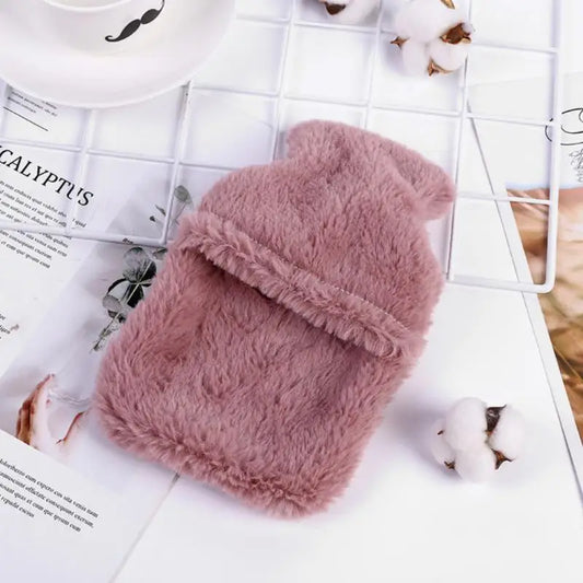 Cute Hot Water Bottle Bag For Plush Shoulder Hand Warmer Heat Pack Warm Belly Instant Hot Pack Winter Water Heating Pad