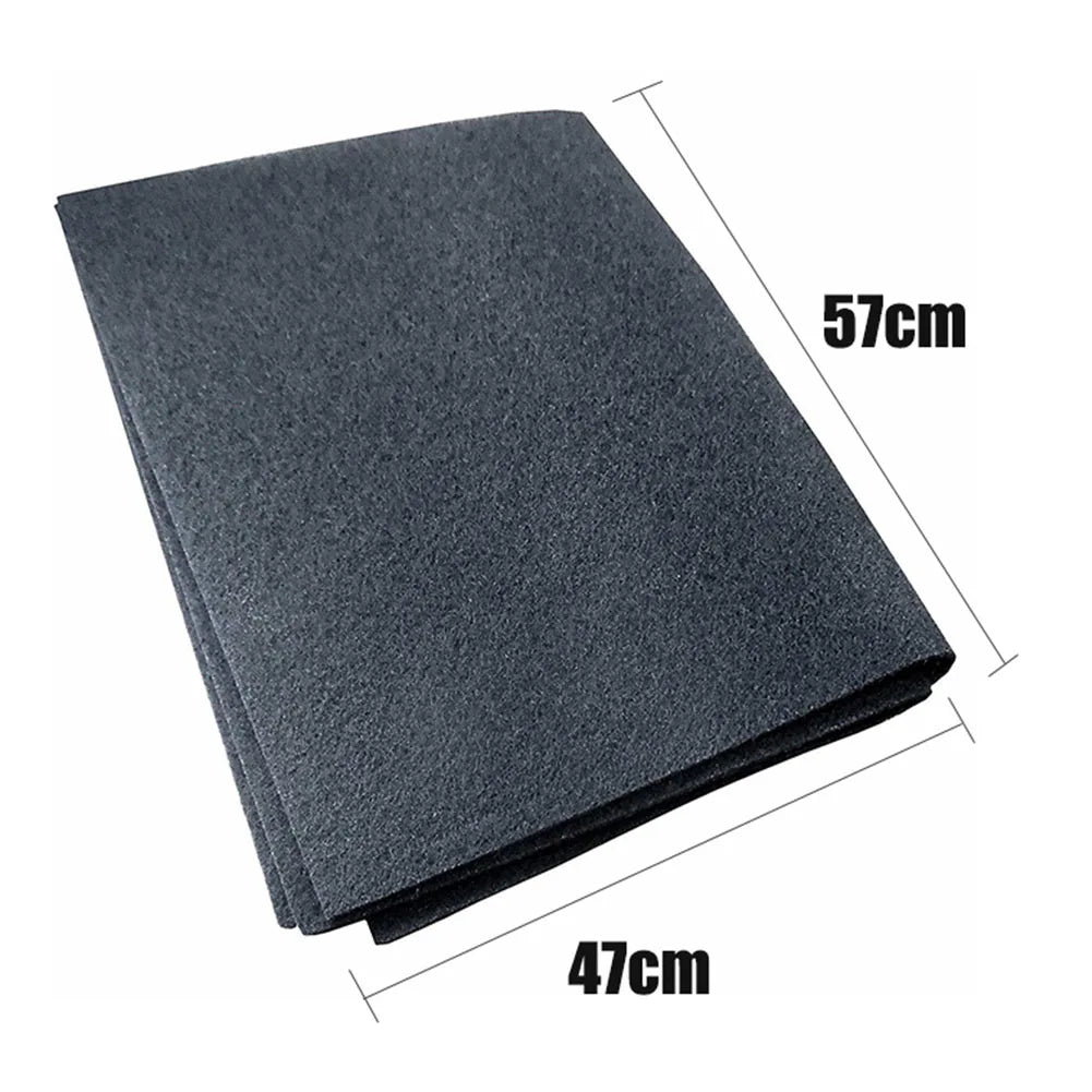 57X47cm Range Hood Activated Carbon Filter Cotton Auitable For All Range Hoods Air Purifiers Accessories Purifier Filter Fabric