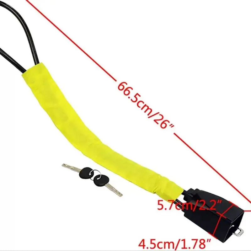 Car Steering Wheel Steel LockSeat Belt Anti-theft Lock with 2 KeysAnti-theft device easy to installFits most cars SUVs