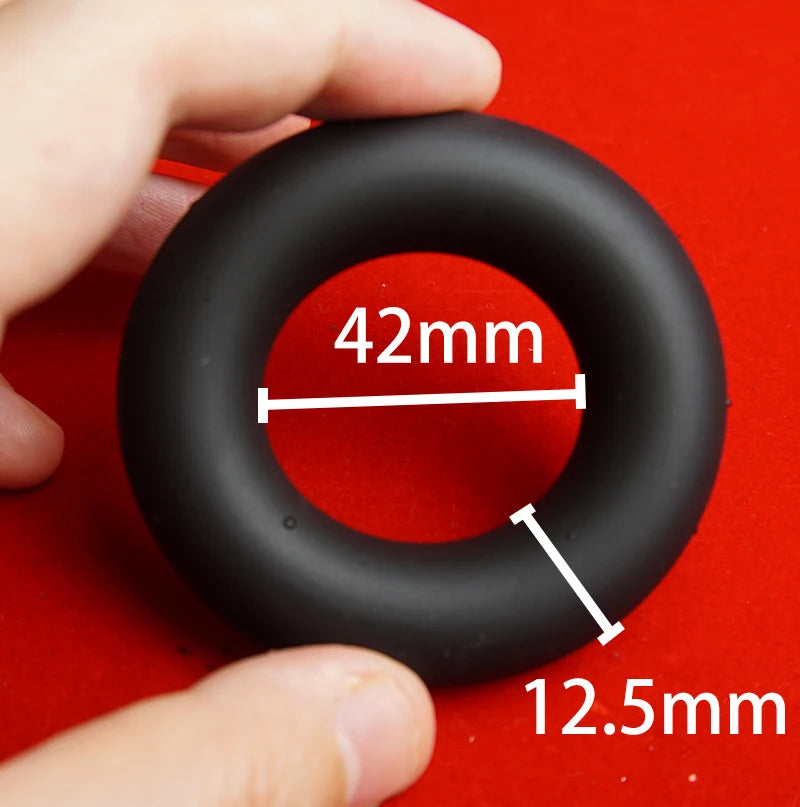 Squeeze Dick Dleay Penis Cock Rings,Silicone Cockring Penisring,Tug Scrotum Testicle Ball Stretcher,Sex Toys for Men