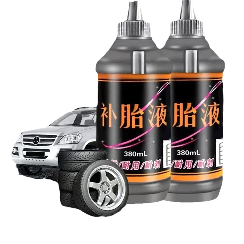 1PC 380ml Large Capacity Car Tire Repair Kit Non-destructive Fast Flat Tire Repair Kit For Small And Medium Wheeled Tire Sealant
