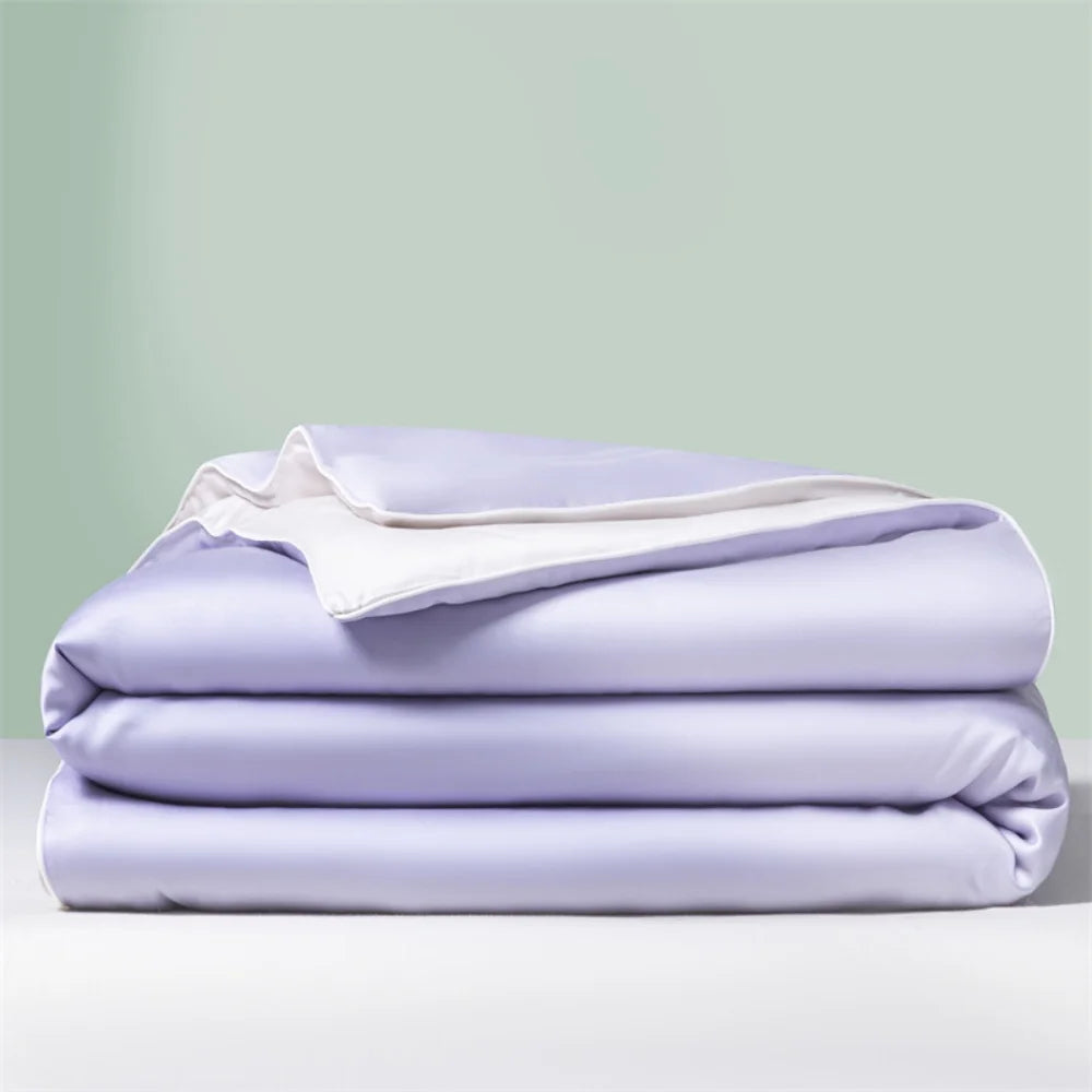 Sondeson Summer Women White Pink Quilt Soft Comforter Cool Color Duvet Twin Double Queen King Shell Blanket For Deep Sleep 1pcs