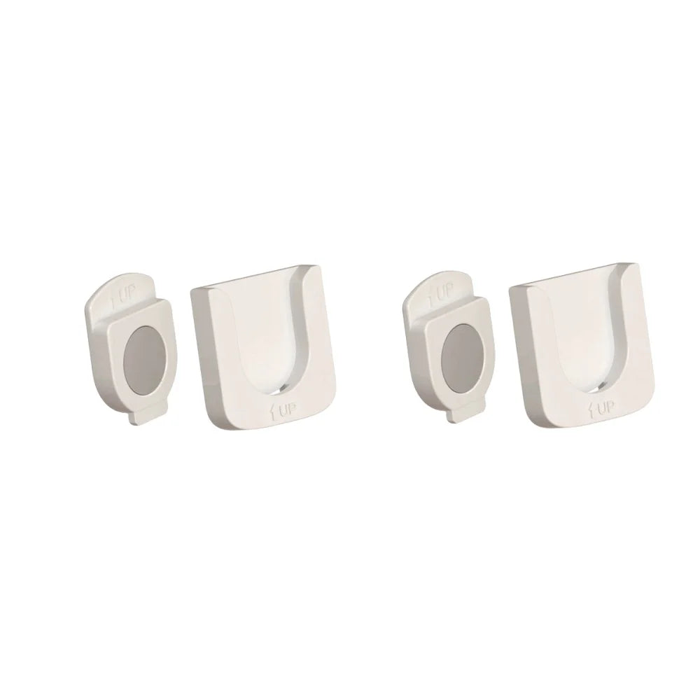 1-10 Pair Strong Magnetic Remote Control Bracket Non Perforated Wall Mounted Air Conditioning Remote Control Rack Storage Hook
