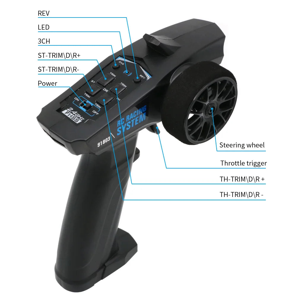 RC Car Remote Control Car 2.4G X-Rider 1/8 Piaggio Ape 1:8 2WD Kids Battery Powered Drift Cars RTR