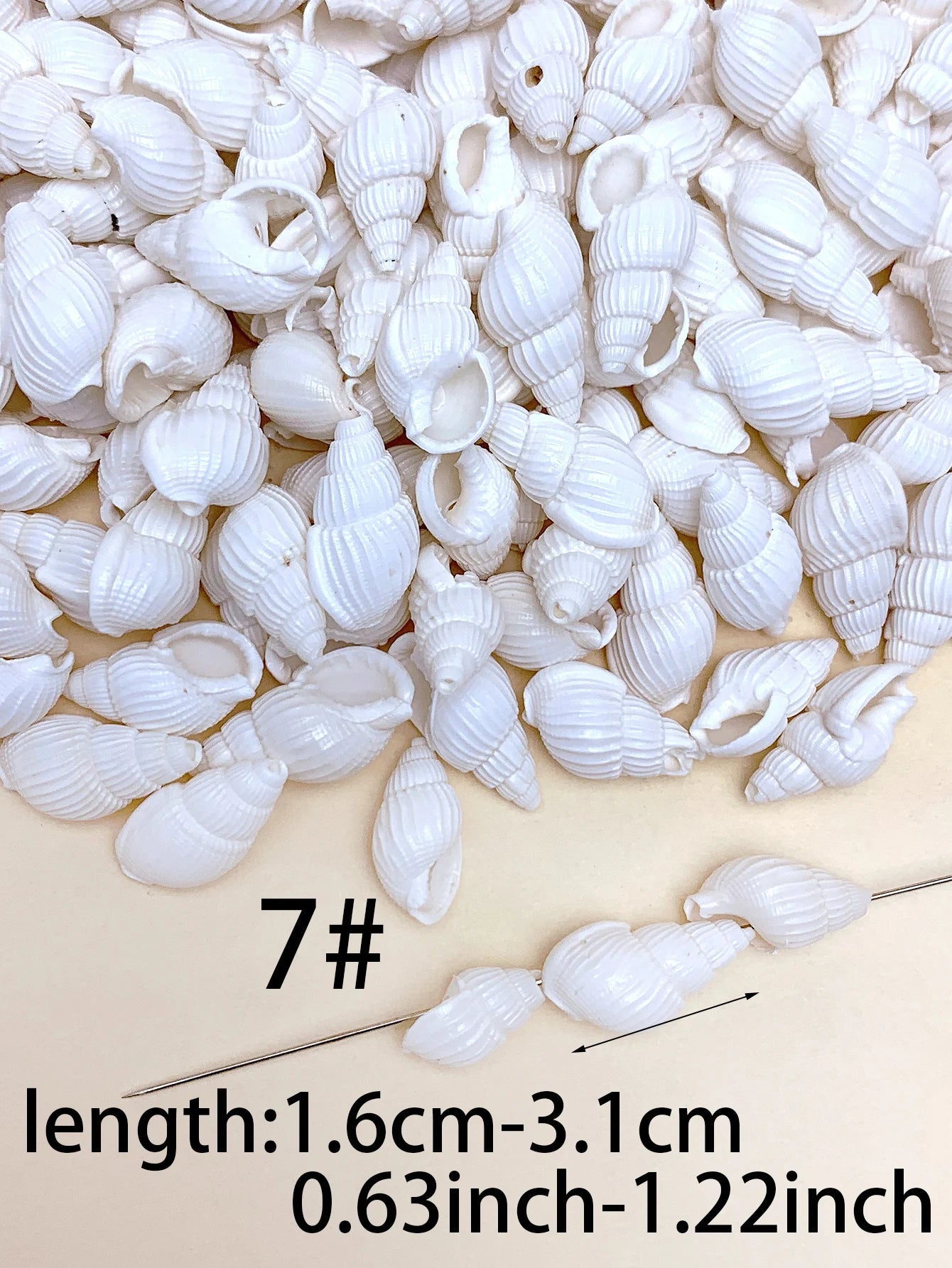 30/60/120pcs natural handmade diy with hole shell suitable for bracelet necklace earrings pendant jewelry accessories