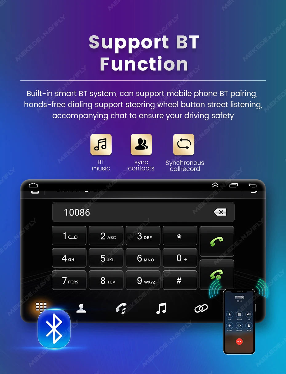 7/8/9" Android13 BT GPS Car Multimedia Radio for Volkswagen VW Golf 5 6 Polo Passat B6 B7 CC Skoda Jetta Tiguan Touran GOLF POLO