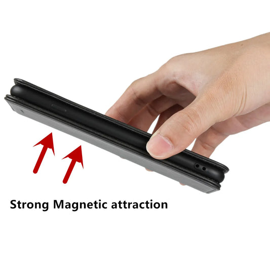 Leather Case for Oneplus Nord CE6 / CE 6 Flip Case Card Holder Holster Magnetic Attraction Cover Wallet Case Capa Fundas Coque