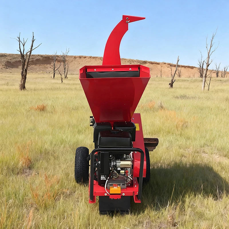High Quality Branch Chipper Forest Wood Chipping Machine Farm Garden Electric Start Wood Crusher Shredder Branch Shredder
