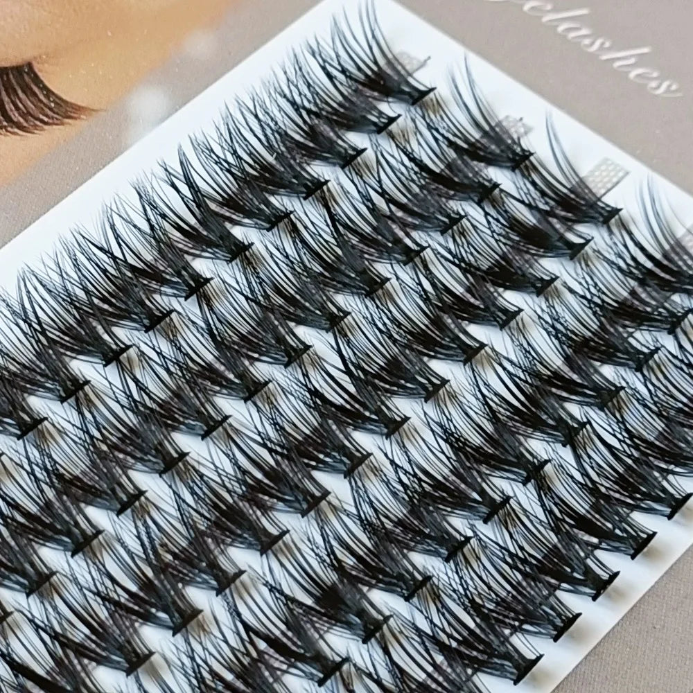 Hot Selling DIY Makeup 100 Clusters  False Eyelashes Extension