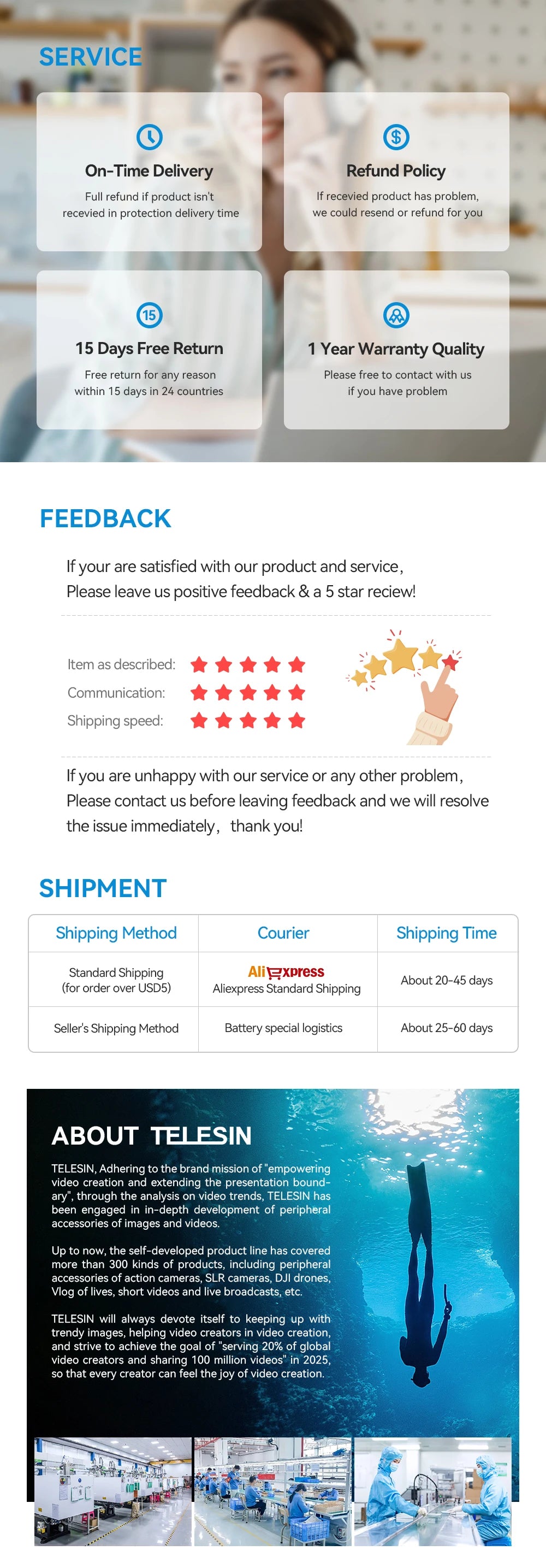 TELESIN CPL ND8 ND16 ND32 Lens Set Aluminium Alloy Frame for DJI OSMO Action 3 4 5pro ND CPL Filter Action Camera Accessories