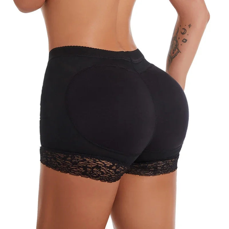 YBFDO Women Butt Padded Seamless Butt Hip Enhancer Shaper Buttocks with Pads Sexy Butt-lifting Panties Shapewear Boxer Underwear