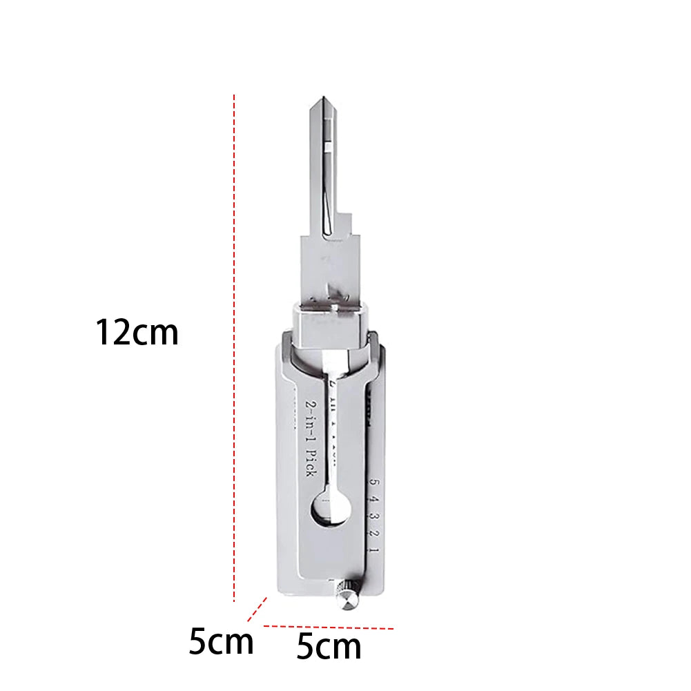 SS001 Key Decoder Hook Tool Pickup Hand Tool Stainless Steel Precision Tool O-ring Pickup Kit Maintenance Repair Kit ﻿